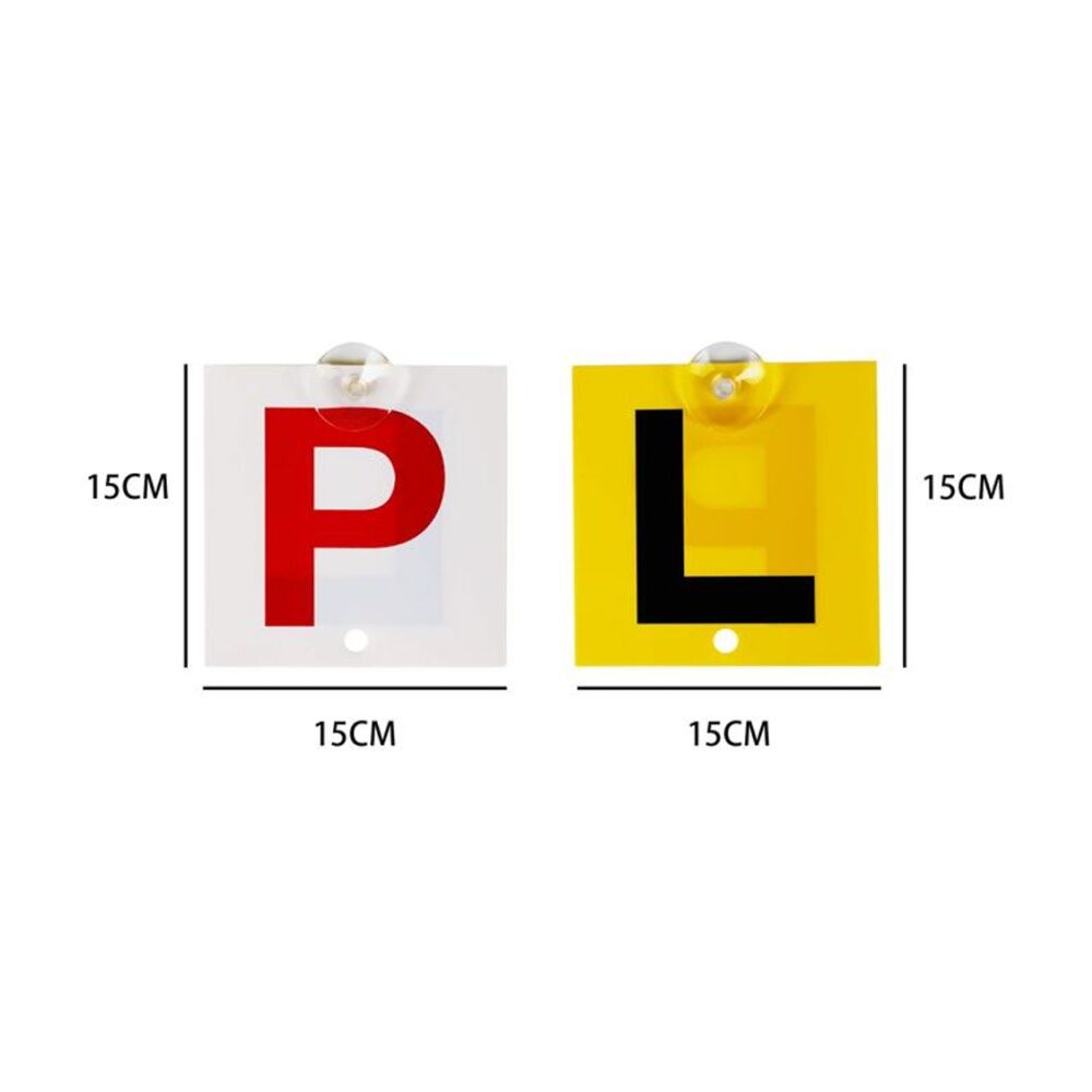 Autoshift 2PK AutoShift QLD Reversible Learner & Probationary Plates w/Suction Cup (3 Pack) — image 5