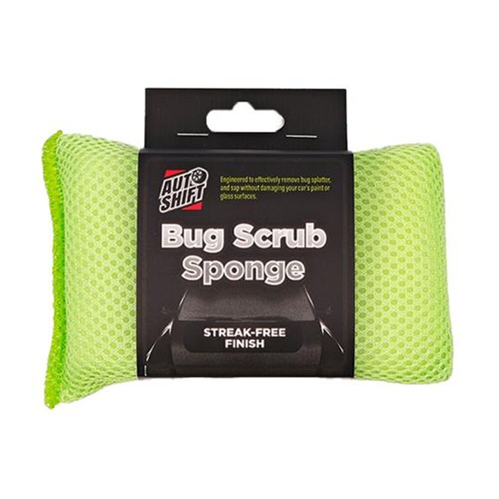 Autoshift Bug Scrub Car Cleaning Sponge Streak Free Finish 15x8cm Green (6 Pack) — image 2