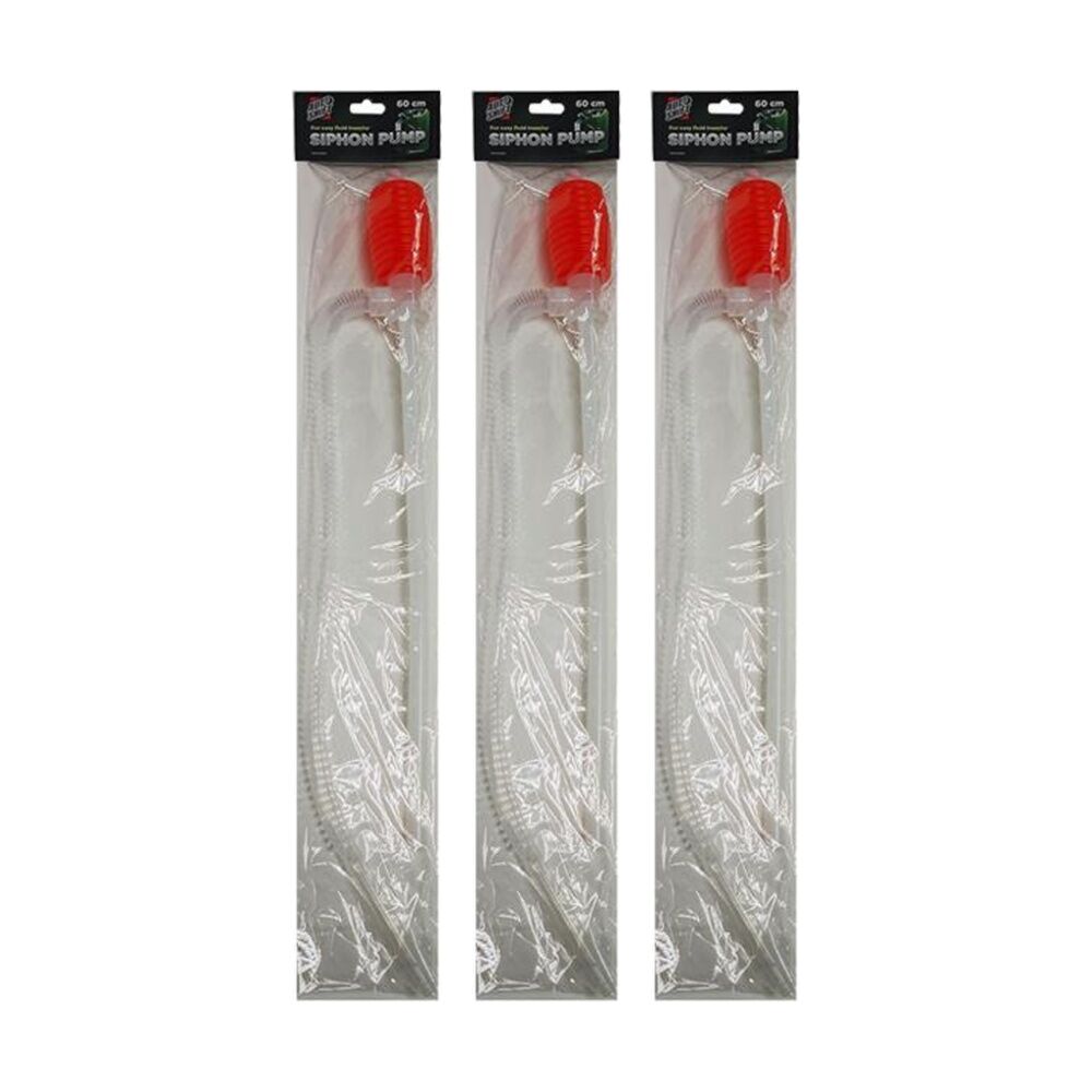 Autoshift Siphon Pump for Fuel & Liquid Transfer Automotive Accessory 60cm (3 Pack)