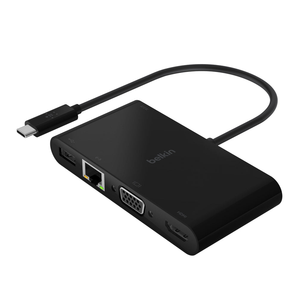 Belkin USB-C Multimedia Charge Adapter 100w Accessory For MacBook Air Black