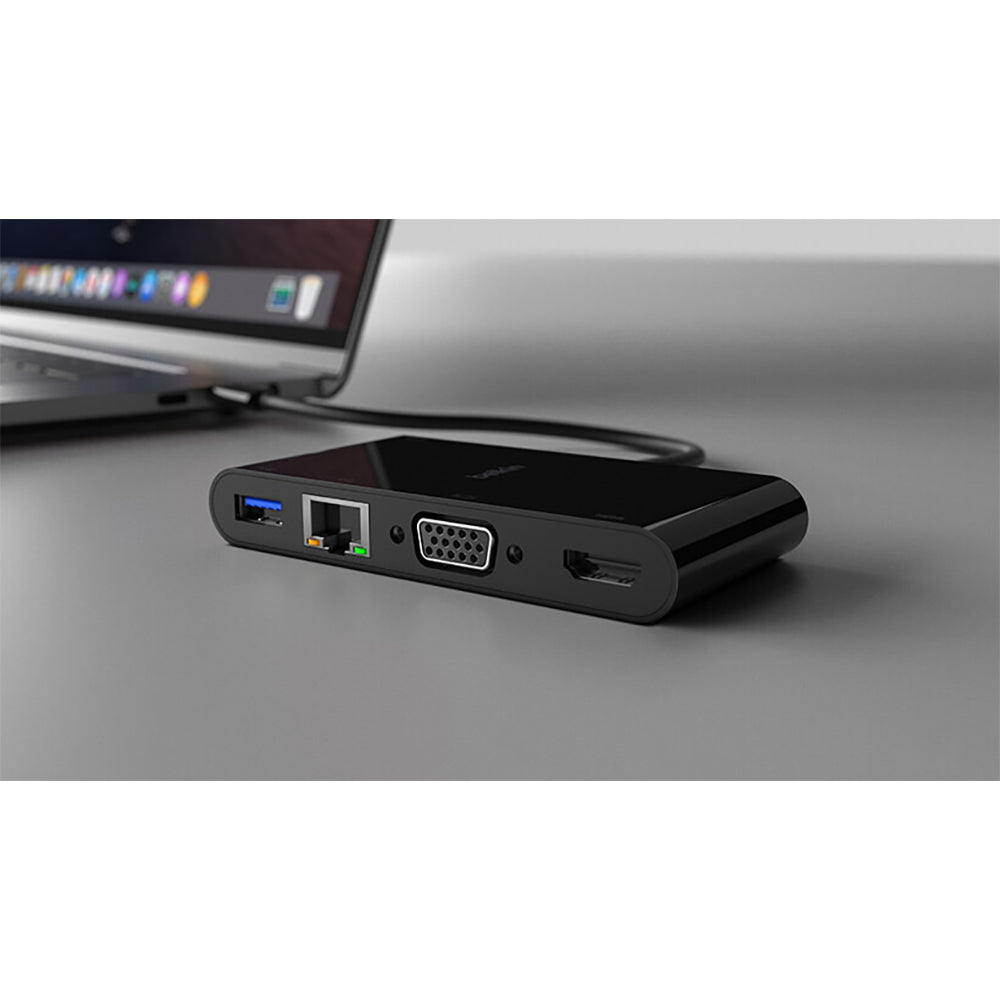Belkin USB-C Multimedia Charge Adapter 100w Accessory For MacBook Air Black — image 7