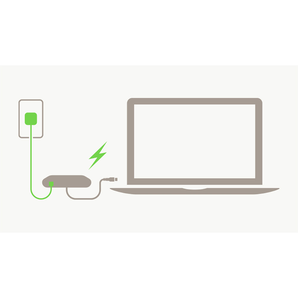Belkin USB-C Multimedia Charge Adapter 100w Accessory For MacBook Air Black — image 6