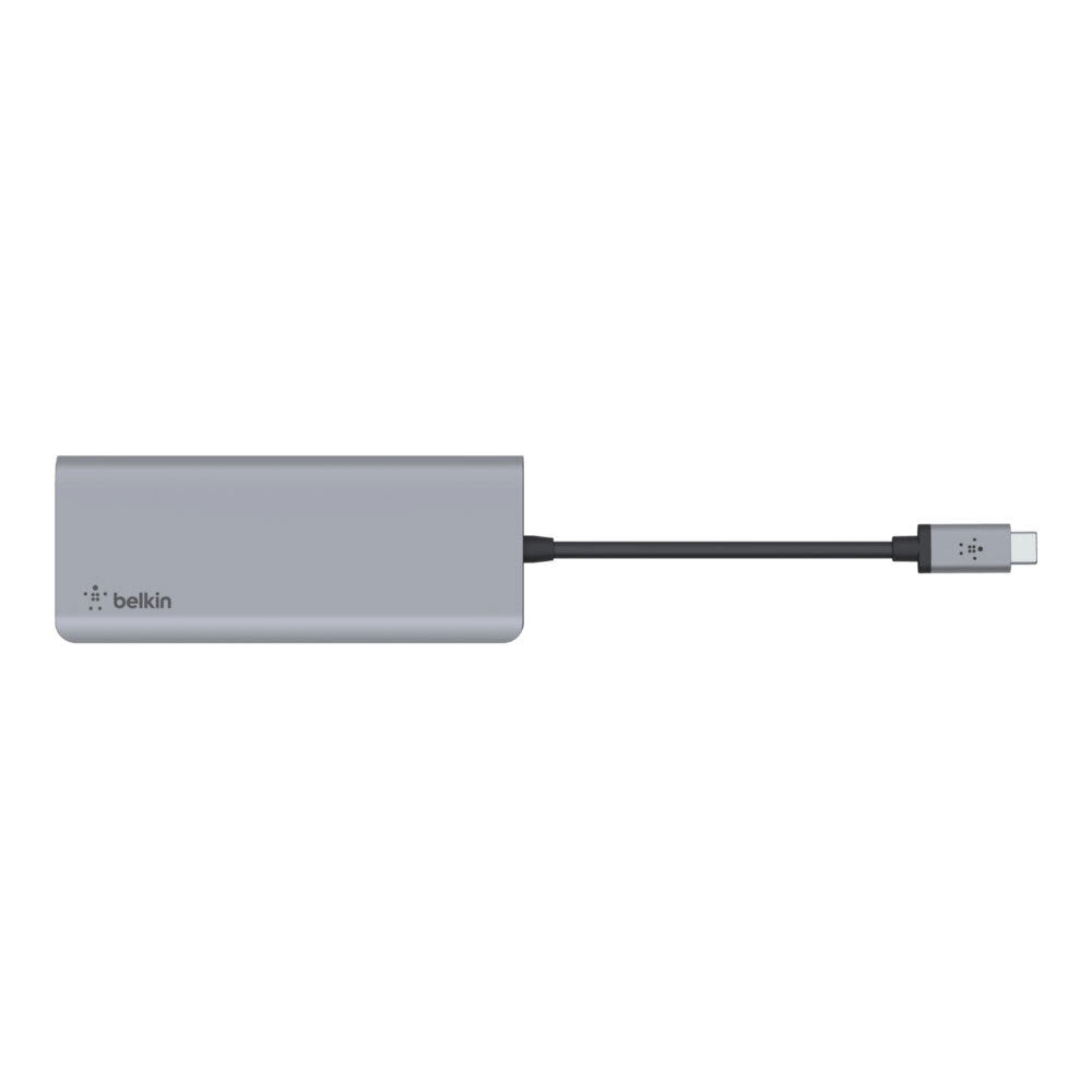 Belkin USB-C 7-In-1 HDMI/USB-A/MicroSD/3.5mm Jack Audio Multiport Hub Adapter — image 3