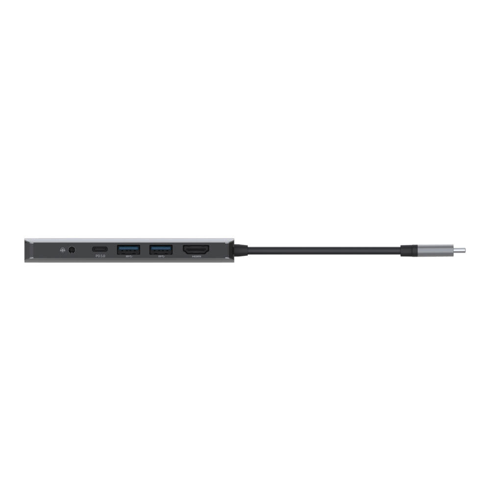 Belkin USB-C 7-In-1 HDMI/USB-A/MicroSD/3.5mm Jack Audio Multiport Hub Adapter — image 6