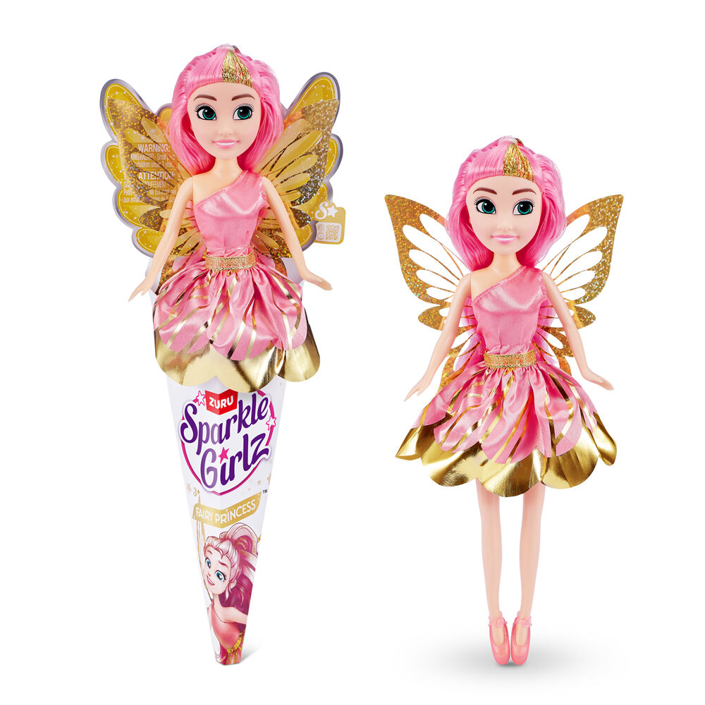Zuru Sparkle Girlz 10.5 Inch Fairy Doll Kids Imaginative Toy Assorted 3y+ (3 Pack) — image 10