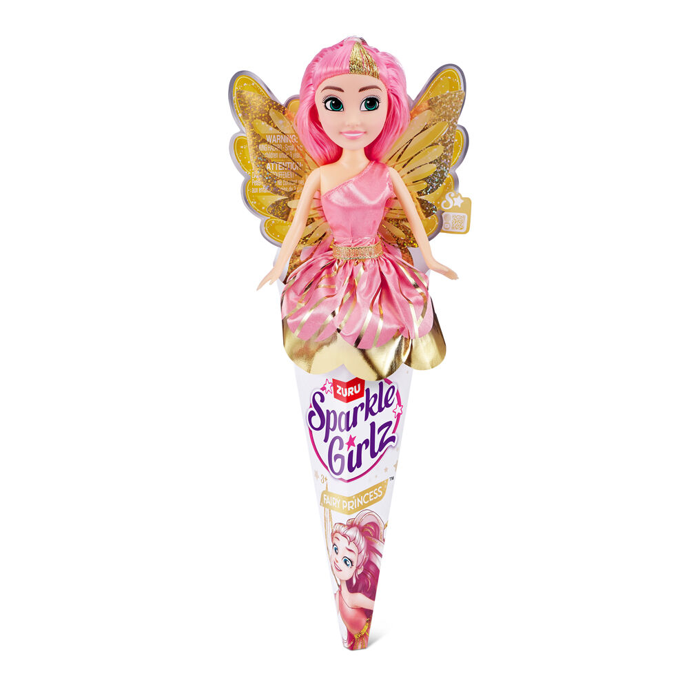 Zuru Sparkle Girlz 10.5 Inch Fairy Doll Kids Imaginative Toy Assorted 3y+ (3 Pack) — image 4