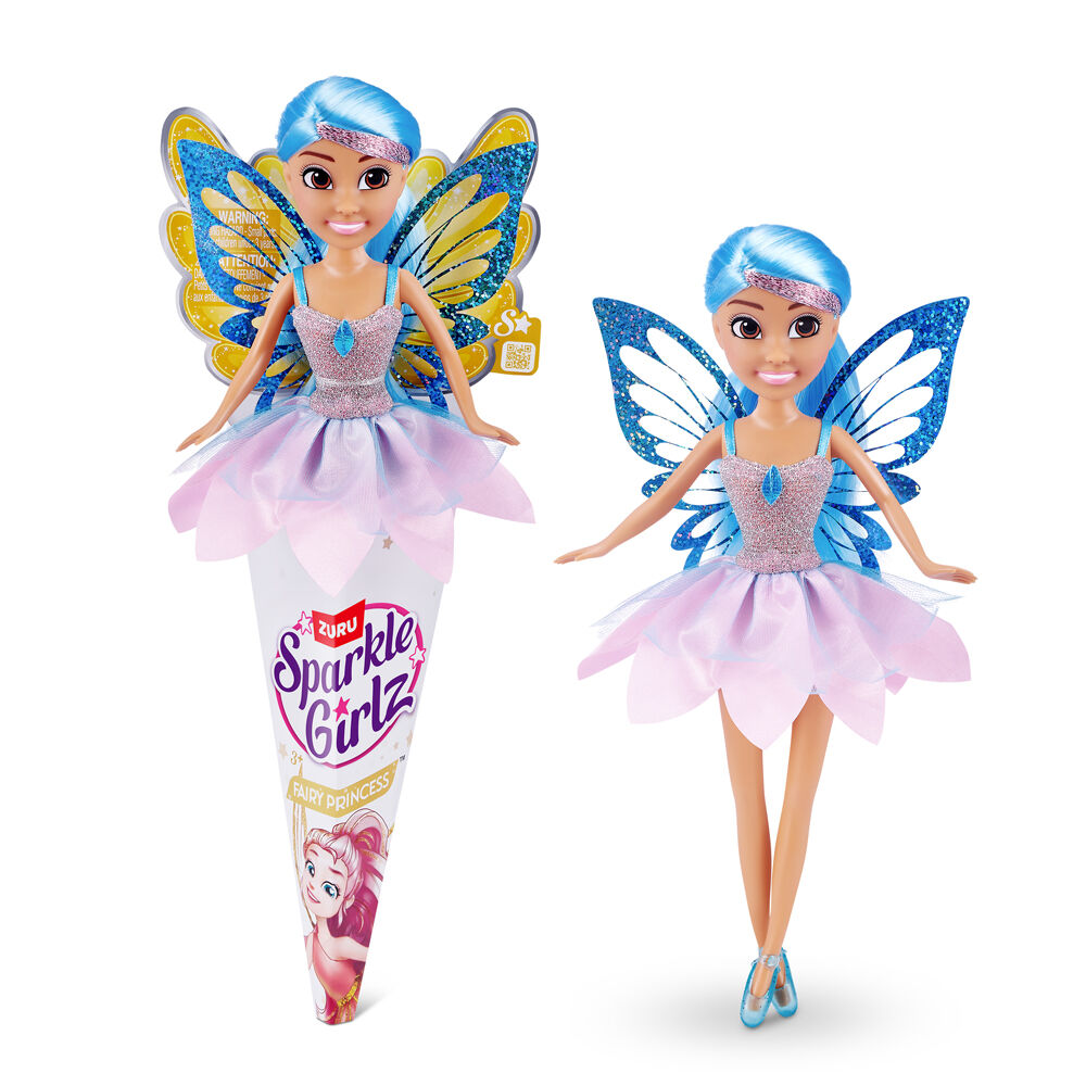 Zuru Sparkle Girlz 10.5 Inch Fairy Doll Kids Imaginative Toy Assorted 3y+ (3 Pack) — image 9