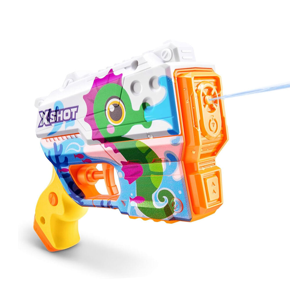 Zuru Xshot Fast Fill Skins Water Gun Junior Blaster Kids Outdoor Toy Assorted 3+ — image 4