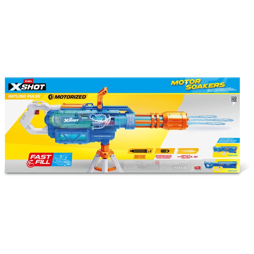 Zuru Xshot Fast Fill Motor Soakers Gatling Water Gun Children/Kids - 8y+ — image 7