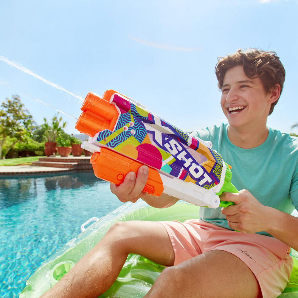 Zuru X-Shot Fast Fill Skins Water Gun Pump Action Kids/Children Toy Assorted 5+ — image 6