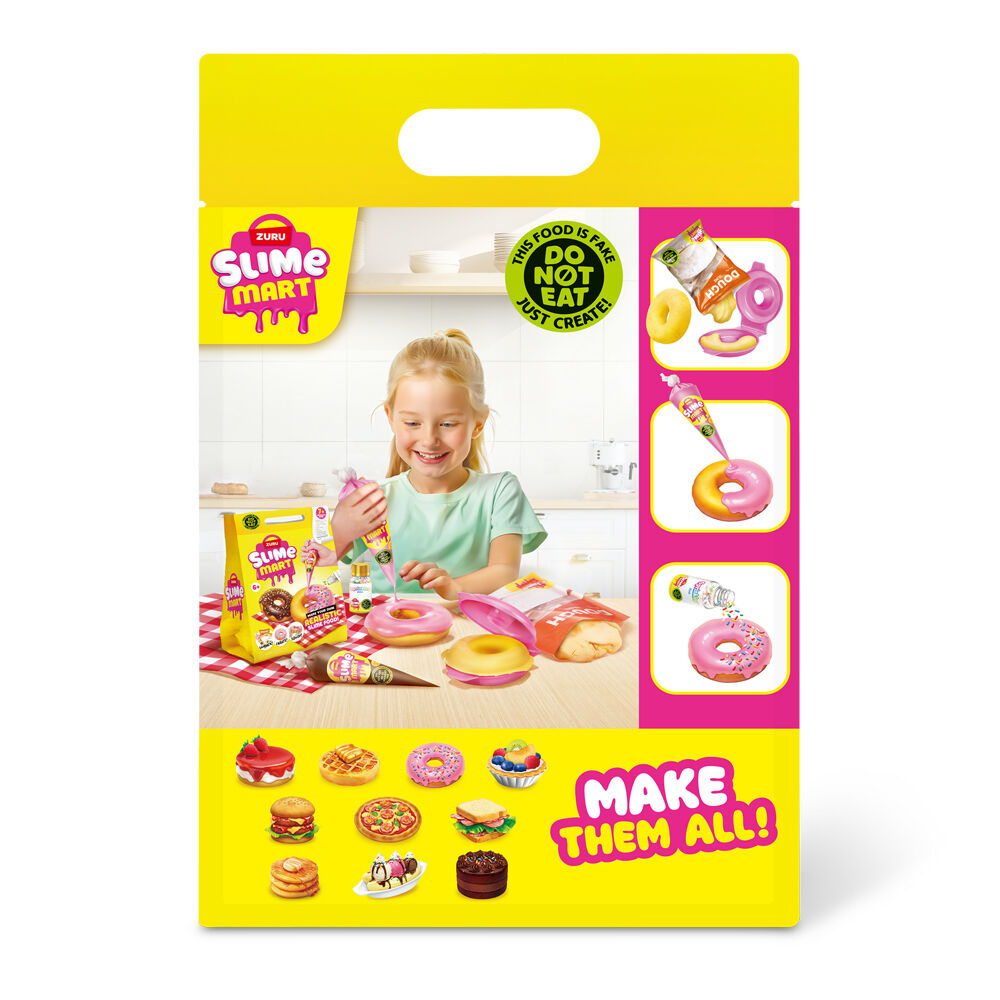 Zuru Slime Mart - Small Shopping Bag Series 1 Donut Kids Modelling Clay (2 Pack) — image 6