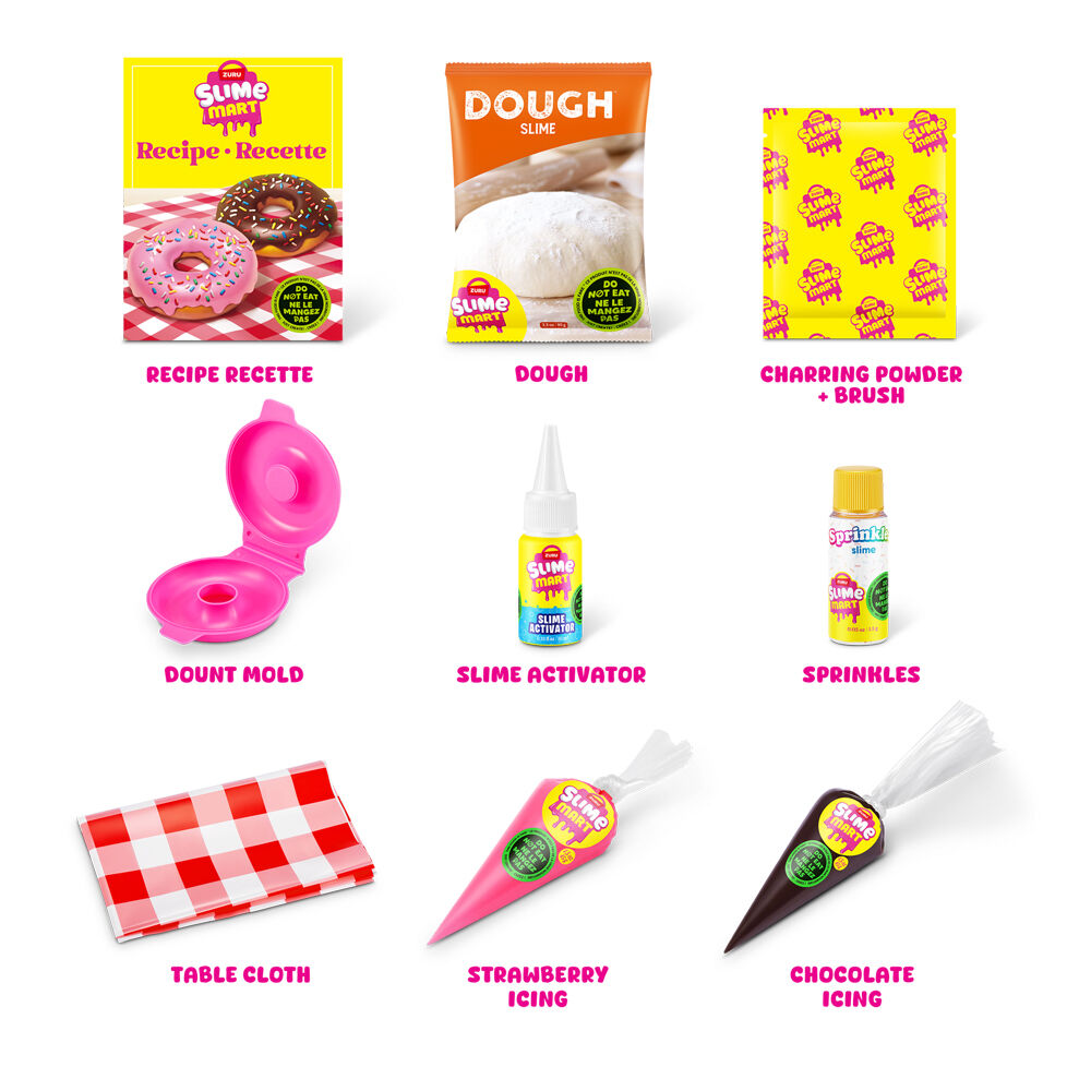 Zuru Slime Mart - Small Shopping Bag Series 1 Donut Kids Modelling Clay (2 Pack) — image 8