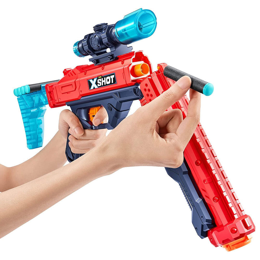 Zuru X-Shot Excel Hawk Eye Dart Shooter w/ 16 Darts/Grip Handle Kids Toy 8+ — image 4