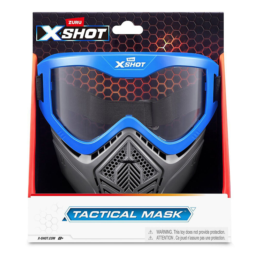 Zuru Xshot Tactical Mask Protective Face Gear/Shield Kids/Children Toy 8y+