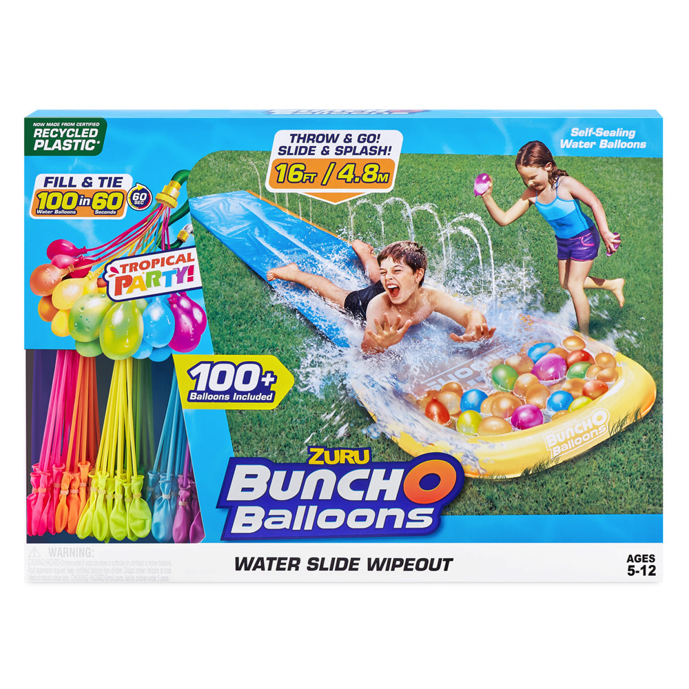 Zuru Bunch O Balloons Tropical Party Water Slide With 100 Balloons