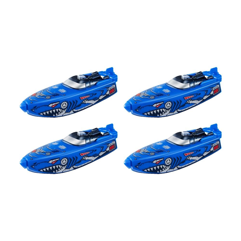 Zuru Robo Boats Action Figure Kids/Children - 3y+ Assorted (4 Pack)