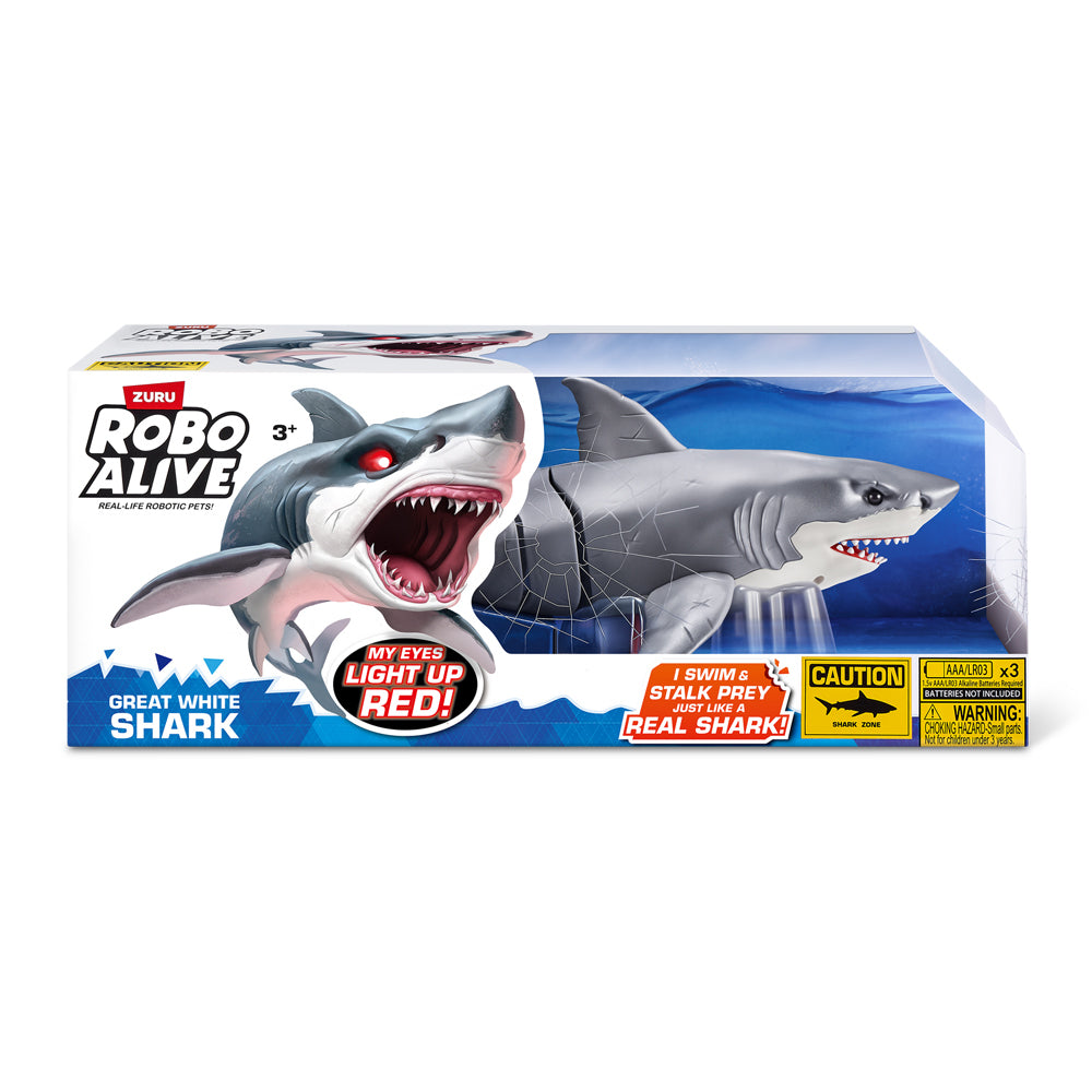 Zuru Robo Alive Shark Attack Kids/Children Fun Play Water Interactive Toy 5+