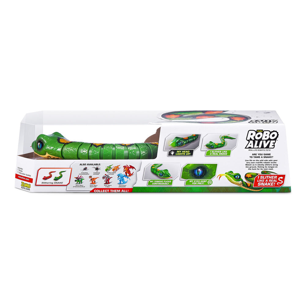 Zuru Robo Alive Robotic Snake Light Up Kids/Children Slithering Toy Assorted 3+ — image 6