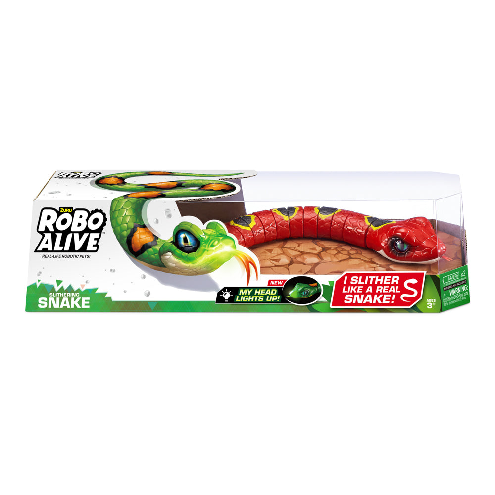 Zuru Robo Alive Robotic Snake Light Up Kids/Children Slithering Toy Assorted 3+ — image 3