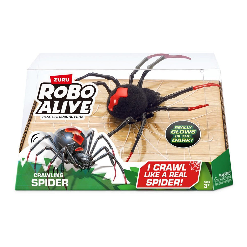 Zuru Robo Alive Robotic Crawling Spider Kids Animal/Insect Prank/Fake Toy 3y+