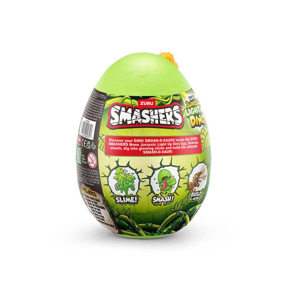 Zuru Smashers Jurassic Light-Up Nano Egg Action Figure Kids Toy Assorted 3y+ — image 3