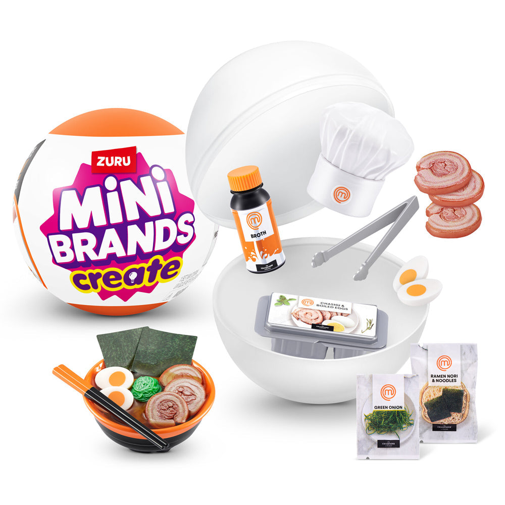 Zuru Mini Brands Create Master Chef Series 1 Kids Food/Dessert Toy Assorted 6y+ — image 4