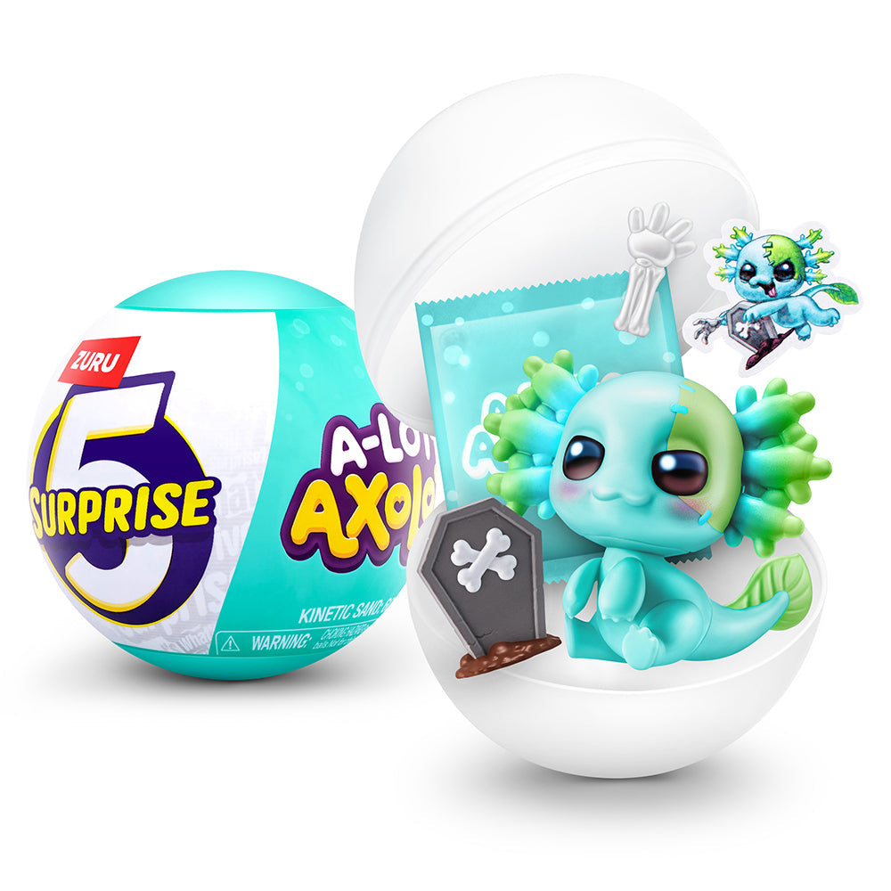 Zuru 5 Surprise Axolotls Kids/Children Action Figure Play Toy Assorted 3y+ (3 Pack) — image 2