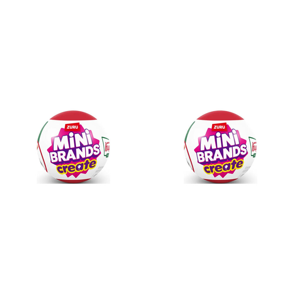Zuru Mini Brands Create Krispy Kreme Display Miniatures Kids/Children 14y+ (2 Pack)