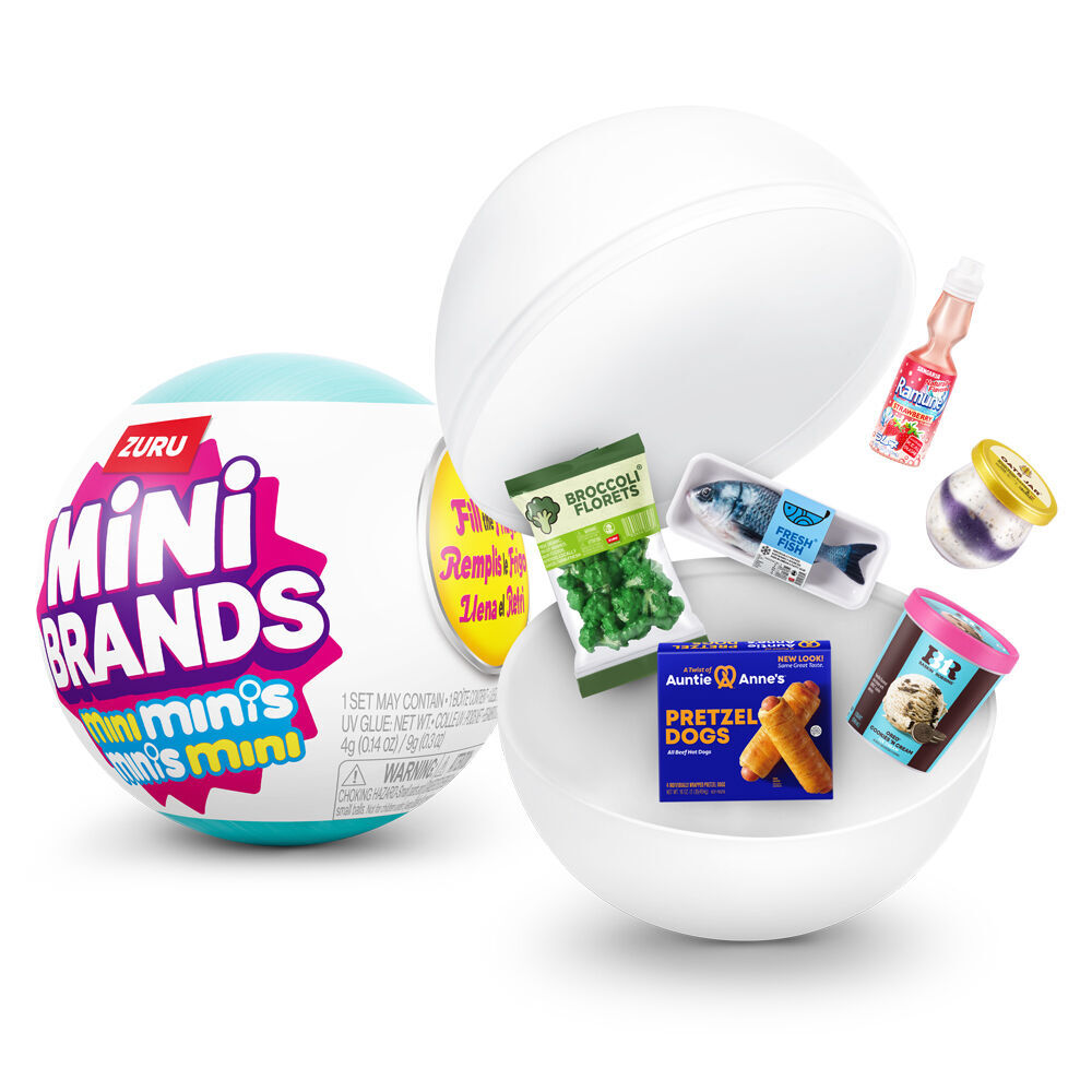 Zuru Mini Brands Fill the Fridge Minis Display Pack Playset Children/Kids 8y+