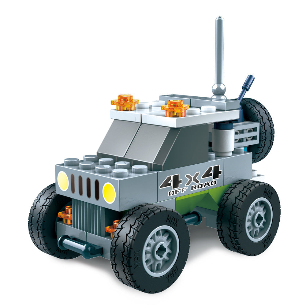Zuru 40pc ZURU Max Build Construction Vehicle Egg Capsule Bricks Kids Toy Asstd 3+ (4 Pack) — image 6