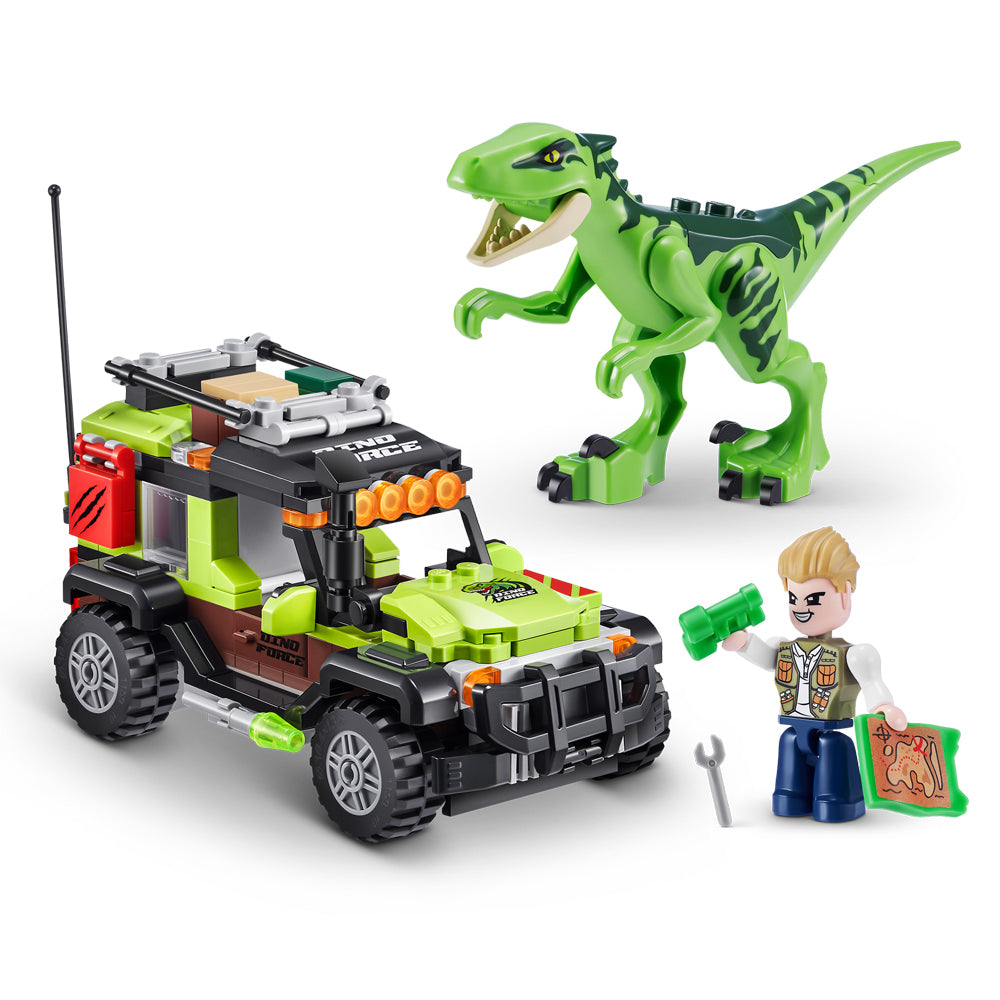 Zuru 252pc ZURU Max Build Dino Escape Egg Capsule Bricks Kids Building Play Toy 6+ (2 Pack) — image 9