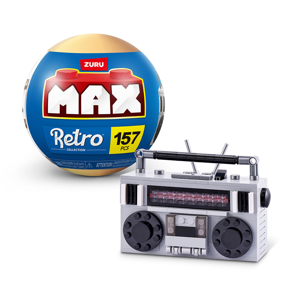 Zuru Max Premium Retro Series Building Bricks Kids/Children Toy Assorted 8y+ (2 Pack) — image 4