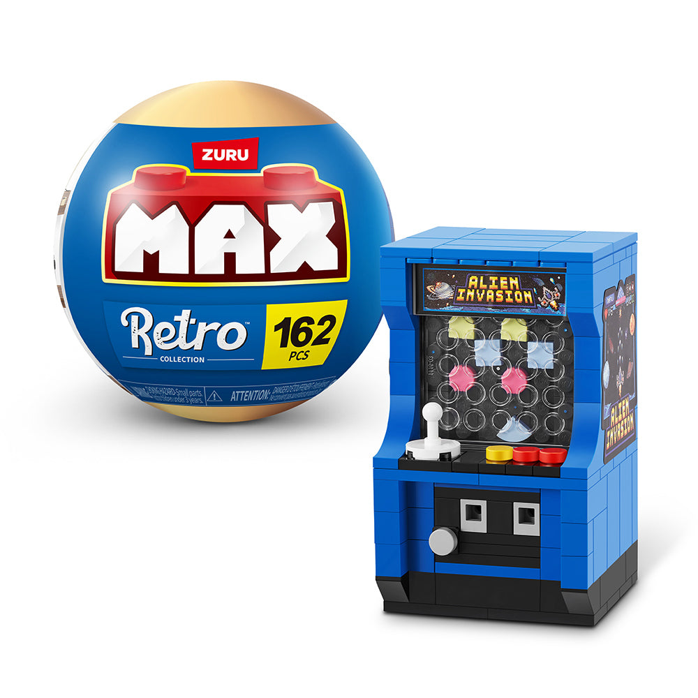 Zuru Max Premium Retro Series Building Bricks Kids/Children Toy Assorted 8y+ (2 Pack) — image 5