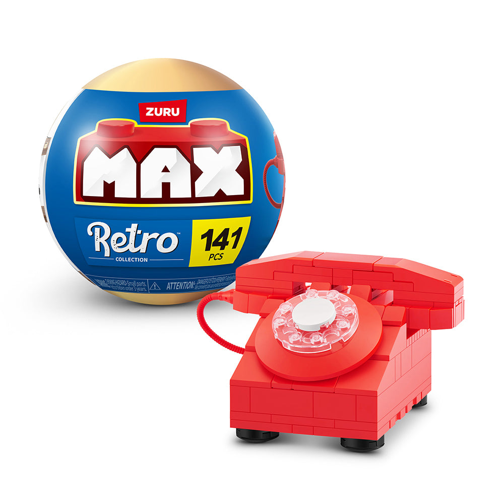 Zuru Max Premium Retro Series Building Bricks Kids/Children Toy Assorted 8y+ — image 2