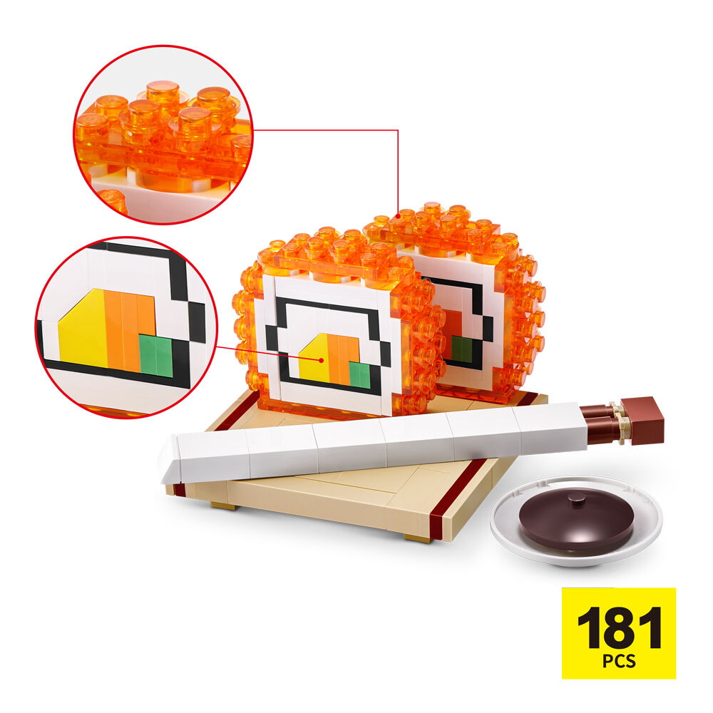 Zuru Max Premium Sushi Bar Brick Building Set Collection Kids/Children 8y+ (2 Pack) — image 3