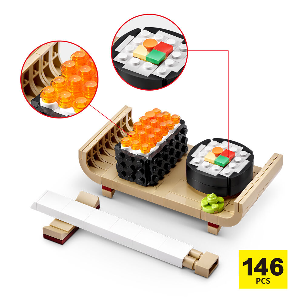 Zuru Max Premium Sushi Bar Brick Building Set Collection Kids/Children 8y+ (2 Pack) — image 9
