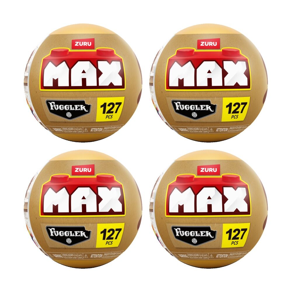Zuru Max Premium Fuggler Series 1 Miniatures Kids/Children - 8y+ Assorted (4 Pack)