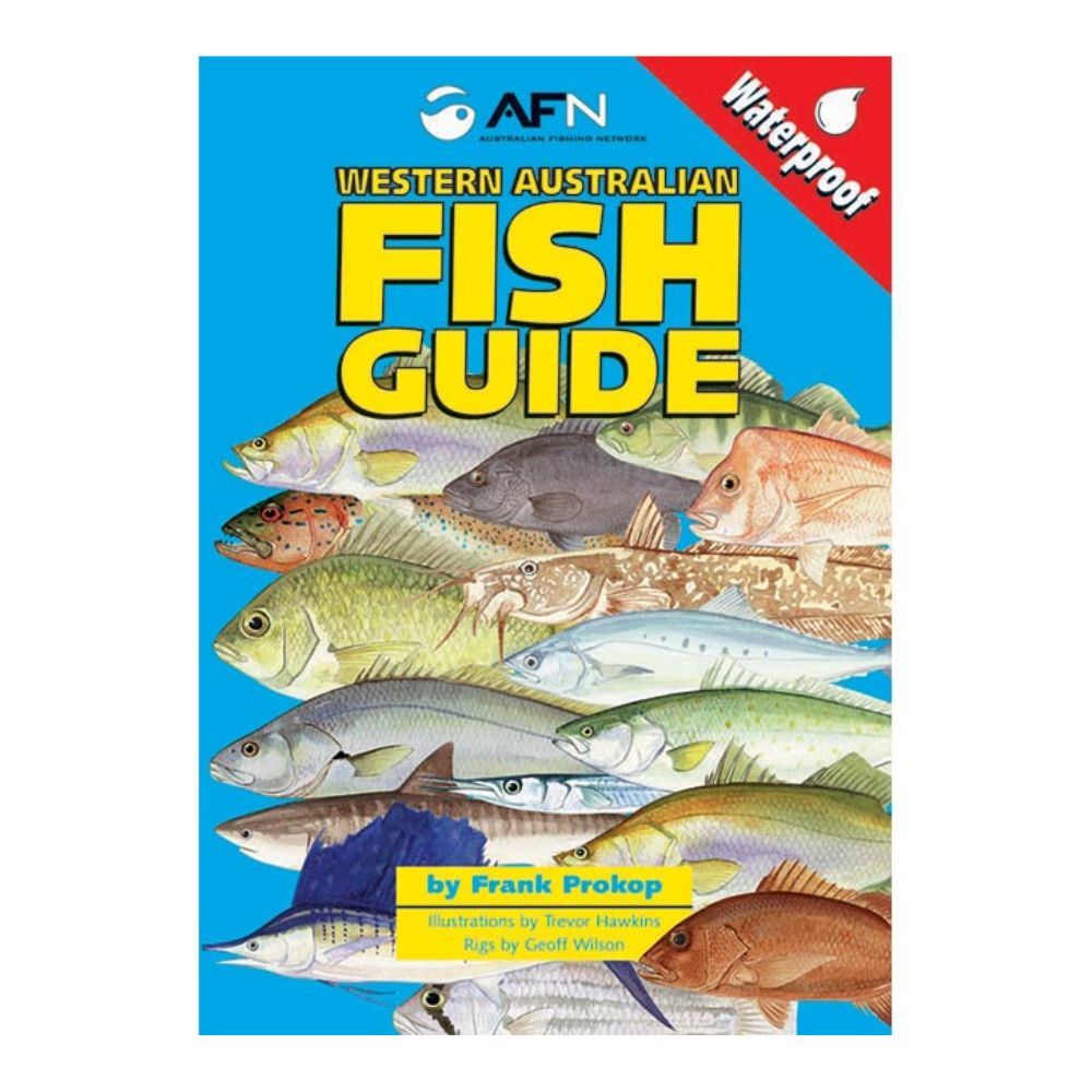 Afn WA Waterproof Salt/Freshwater Fish Guide 16-Pages 14.8x10.3cm Paperback
