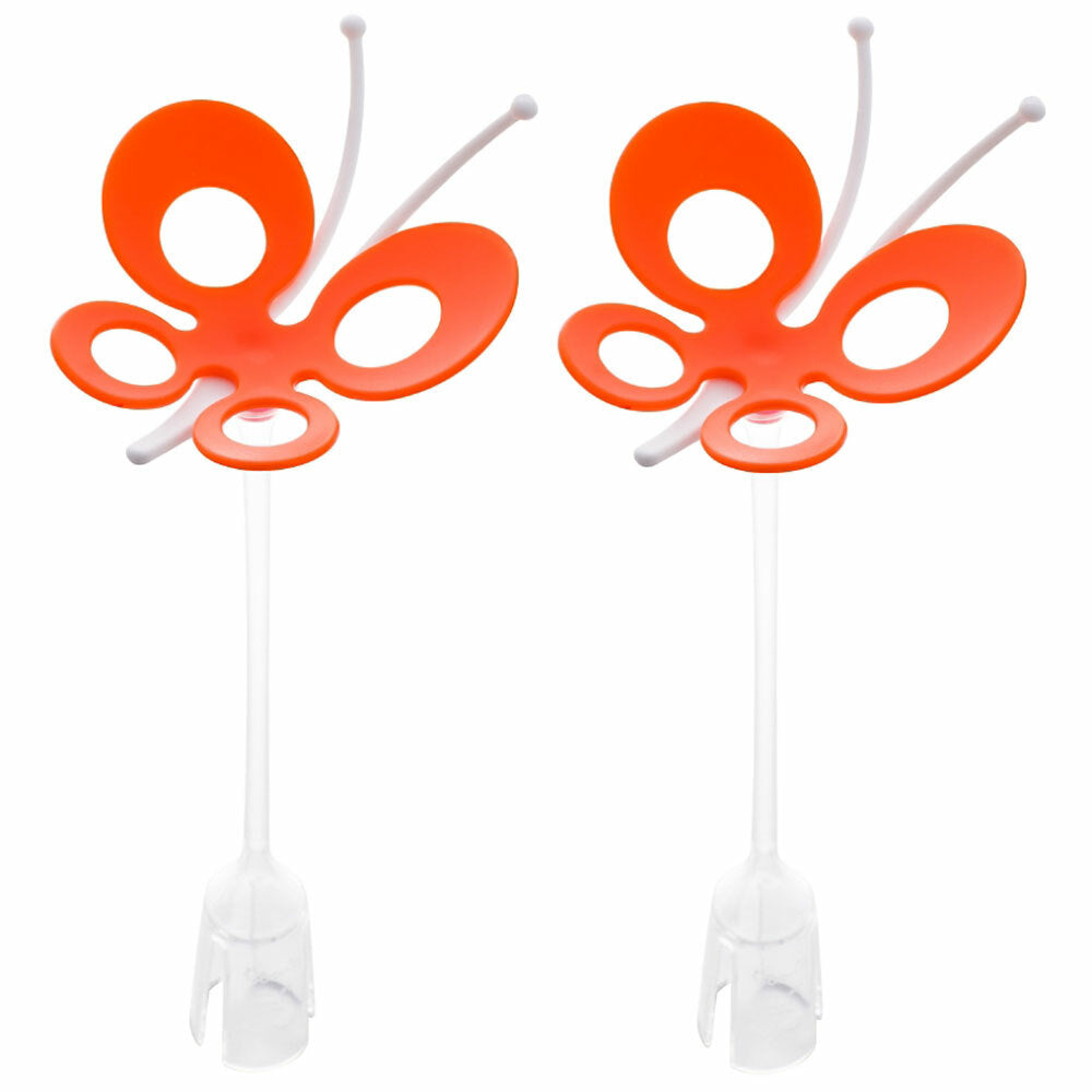 Boon Fly Drying Rack Accessories - Orange/White (2 Pack)