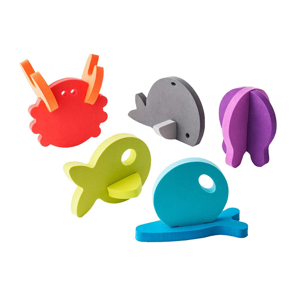 Boon Links 3D Foam Animal Bath Tub Puzzles - 11pc - 12m+ — image 2