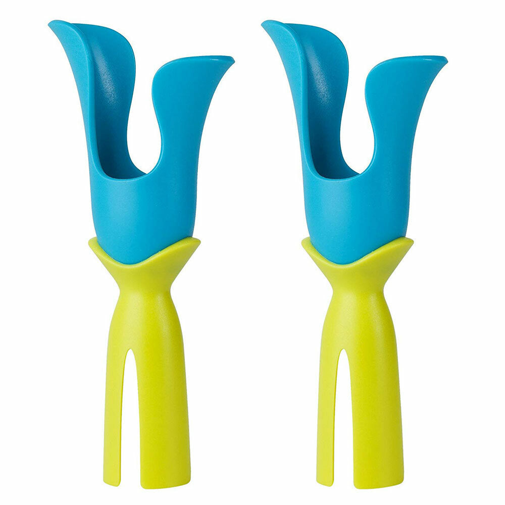 Boon Bud Baby Bottle/Feeding Drying Rack Accessories for Lawn Countertop GRN (2 Pack)