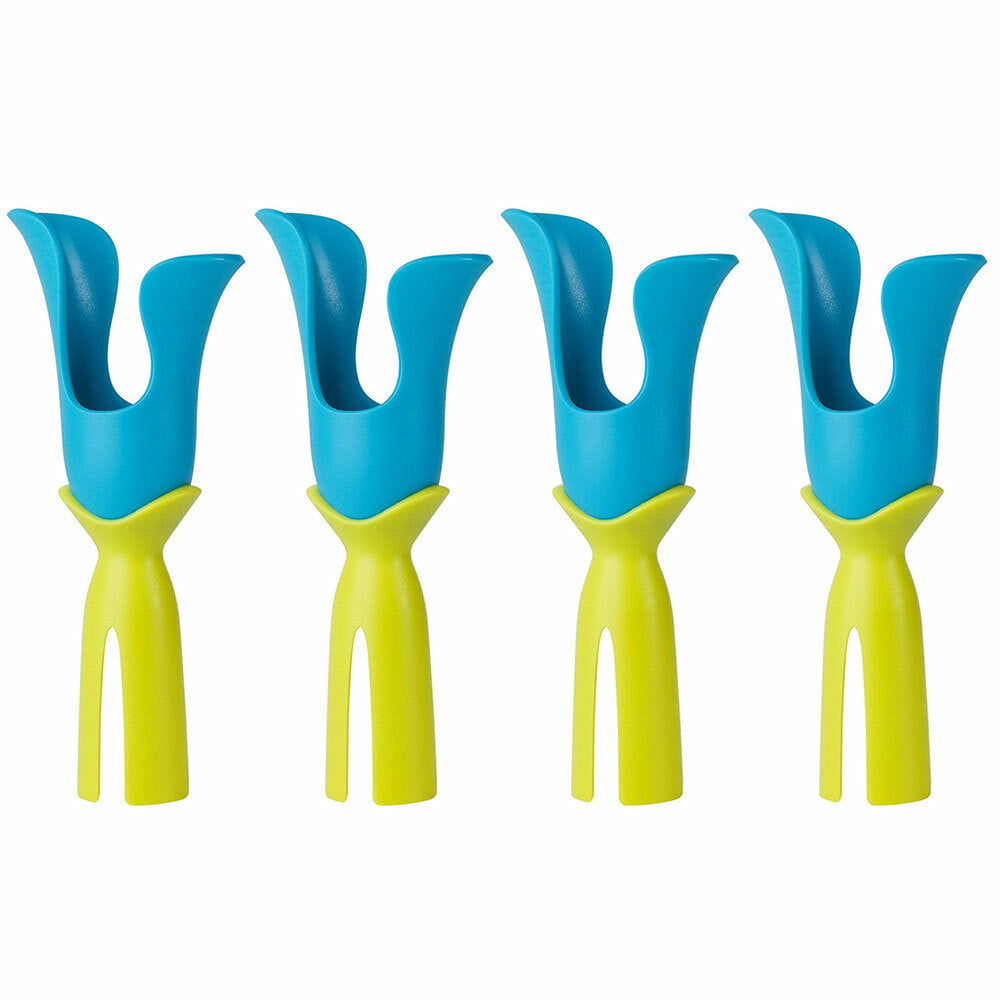 Boon Bud Baby Bottle/Feeding Drying Rack Accessories for Lawn Countertop GRN (4 Pack)