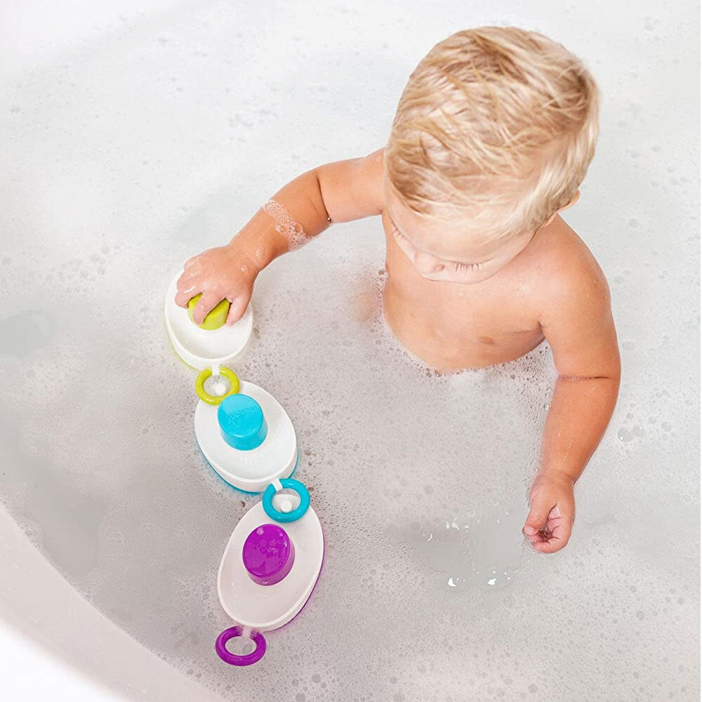 Boon Tones Musical Water Boats Set Bath/Bathing Kids/Baby/Toddler Toys 1y+ (3 Pack) — image 3