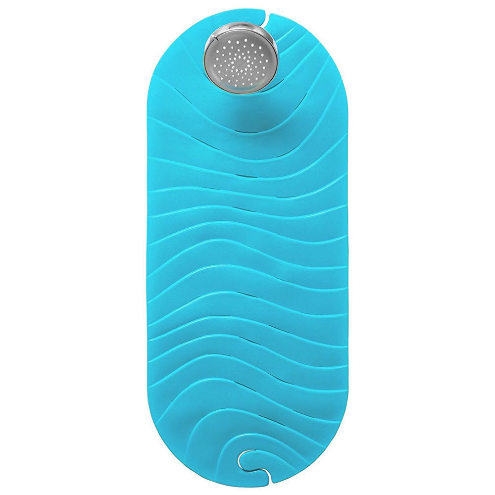 Boon Blue Ripple 92cm Non Slip Bath Mat/Baby/Kids/Toddler Tub/Shower Safety/Grip — image 7