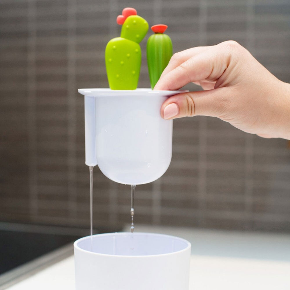 Boon Cacti Bottle Brush Set - White/Green (4 Pieces) — image 6