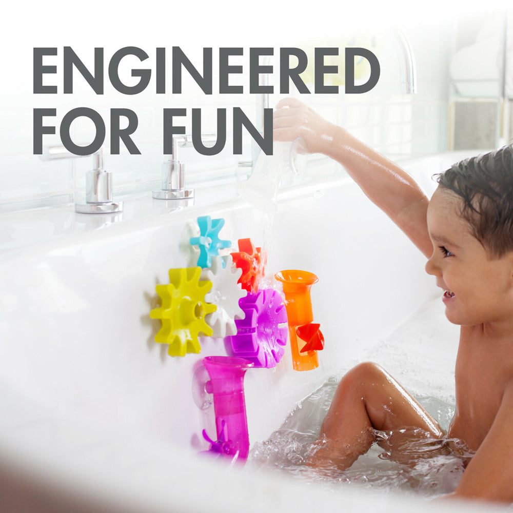 Boon Pipes/Tube/Cogs Bath Fun Toy Shapes Bundle Baby/Kids Children 12m+ (13 Pieces) — image 2