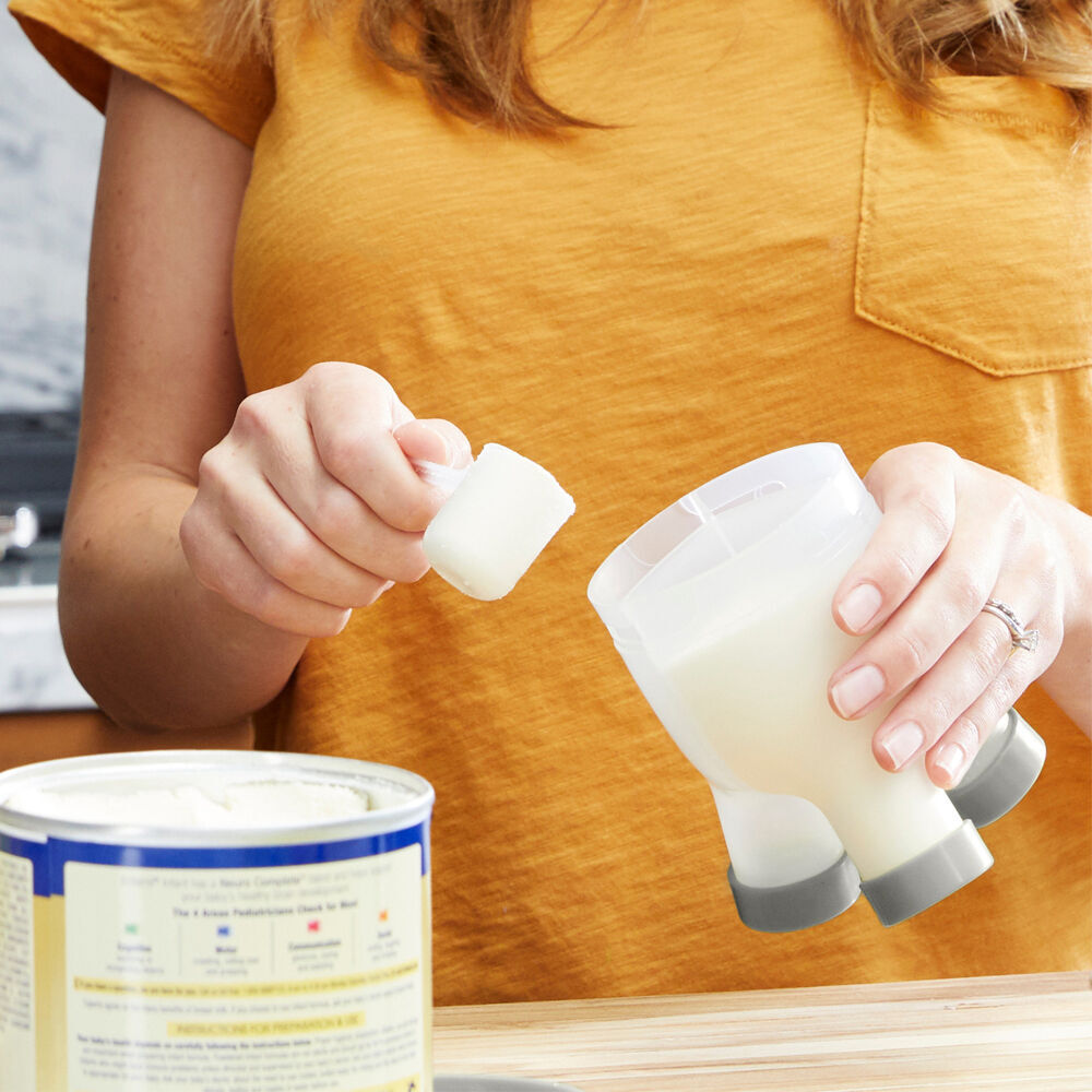 Boon Tripod Baby Formula Dispenser/Storage Container Holds 3x Servings Grey (6 Pack) — image 7