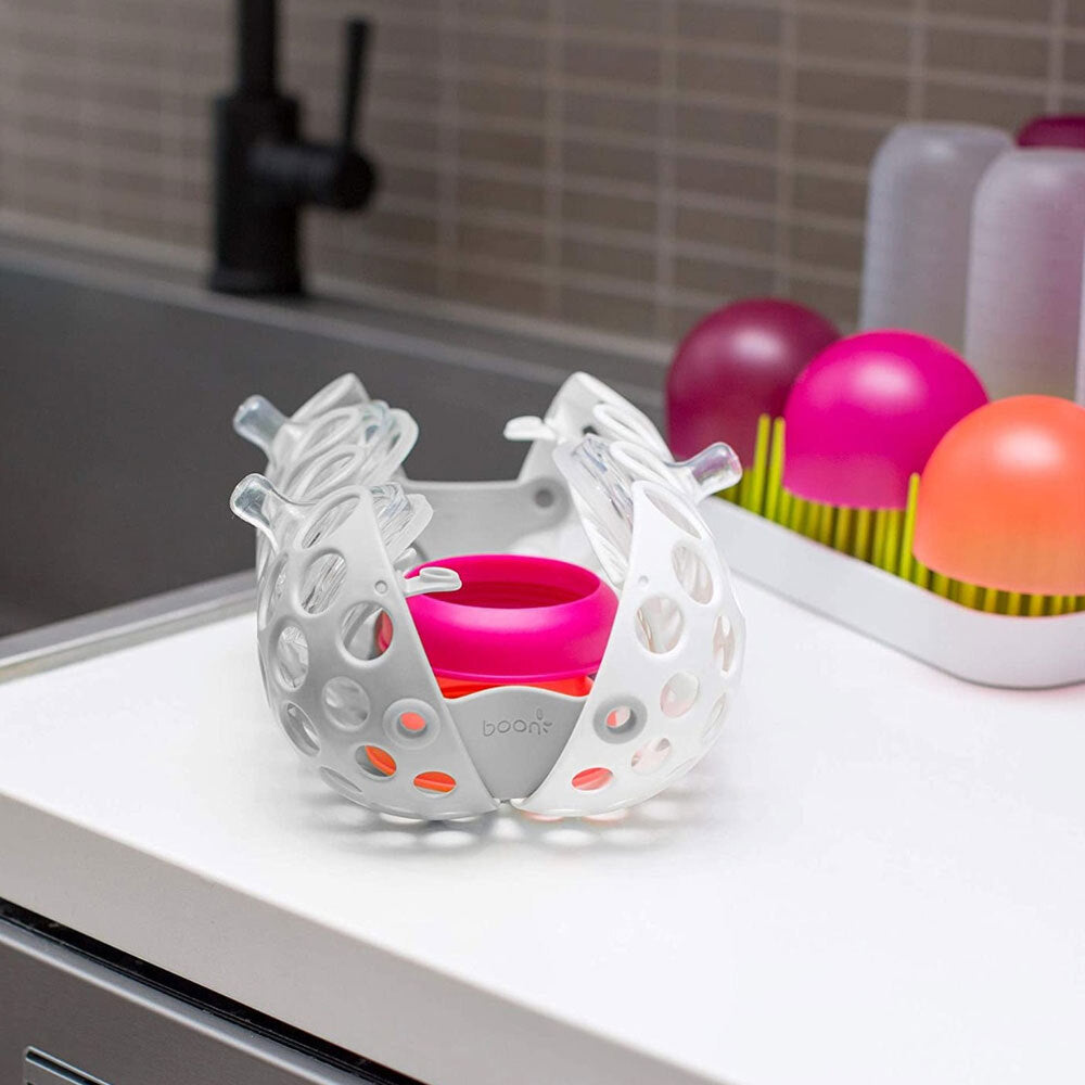Boon 26cm Clutch Basket Dishwasher for Infant/Baby/Toddler Feeding Bottle/Cup — image 2