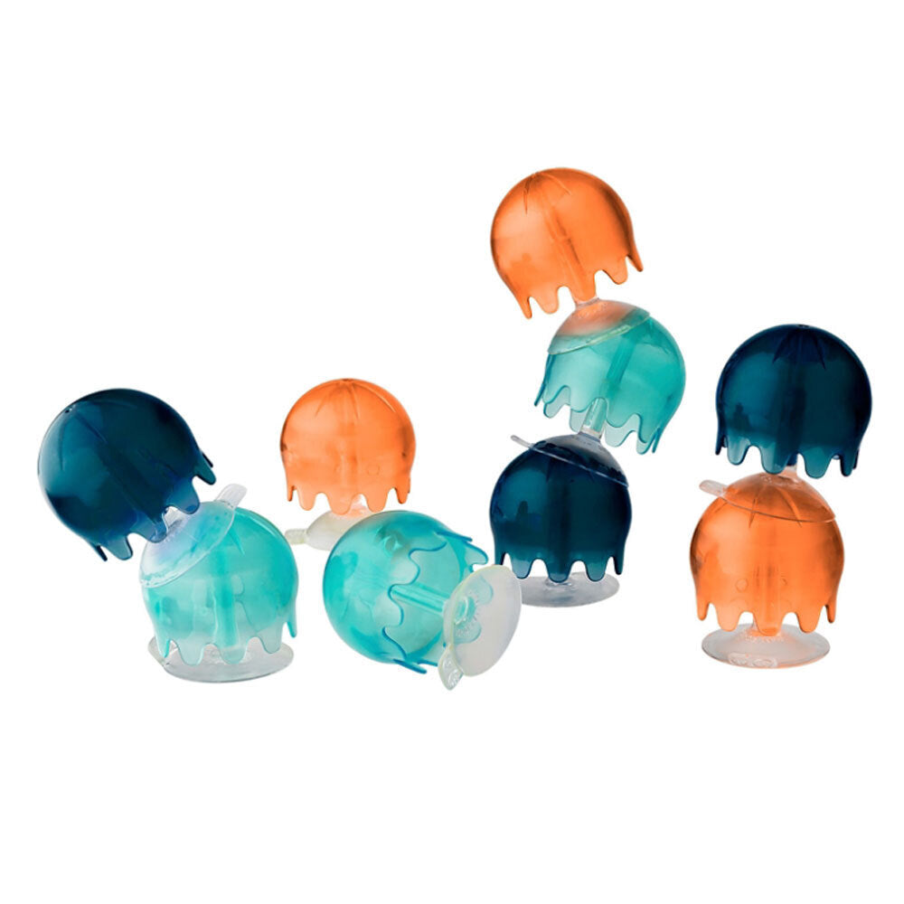 Boon Fleet Stacking Boats/Jellies Suction Cup Baby/Infant Water Bath Toy 9m+ (5 Pieces) — image 7