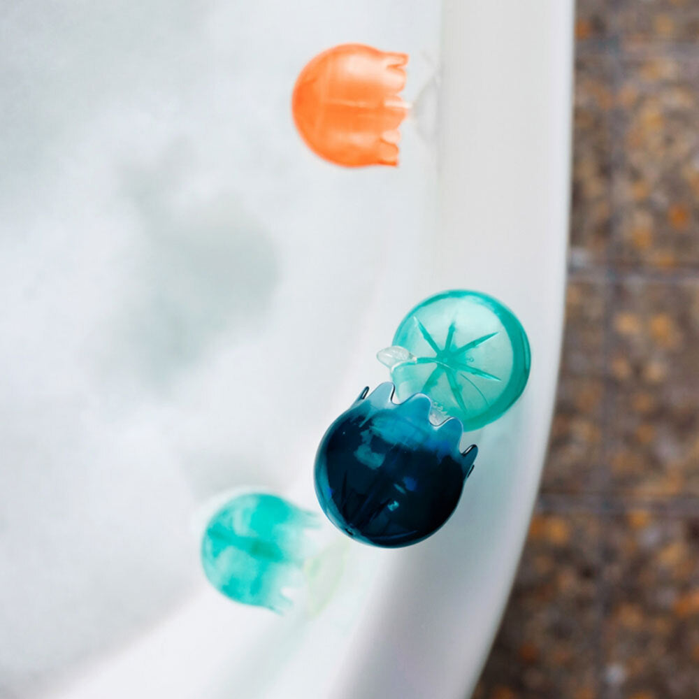 Boon Jellies Suction Cup Baby/Toddler Bath Water Fun Jelly Fish Toys 12m+ Navy — image 4